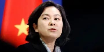 Hua Chunying, portavoz del Ministerio de Relaciones Exteriores de China.