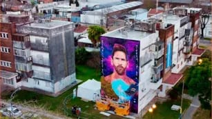Mural Messi Rosario