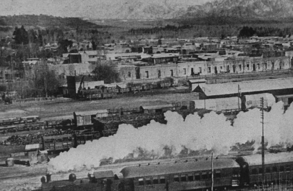 El ferrocarril: inicios y breve historia en el sur mendocino.