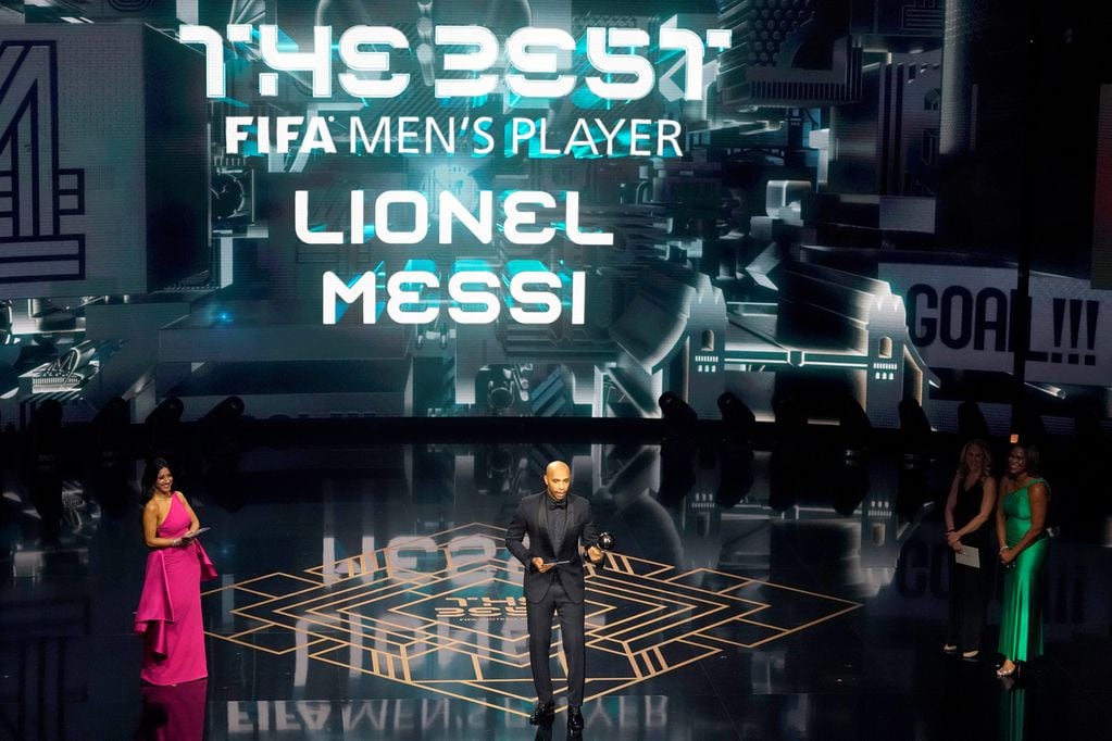 Messi ganó el The Best pero no estuvo en la gala.