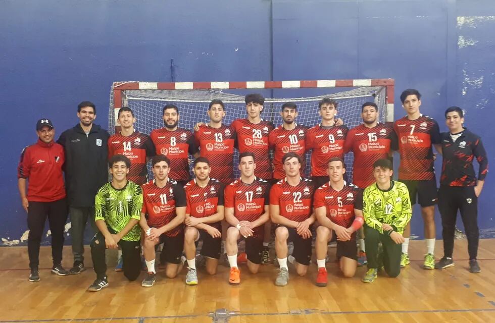 La Muni de Maipú en la Elite del handball sudamericano. /Gentileza Javier Sallustro