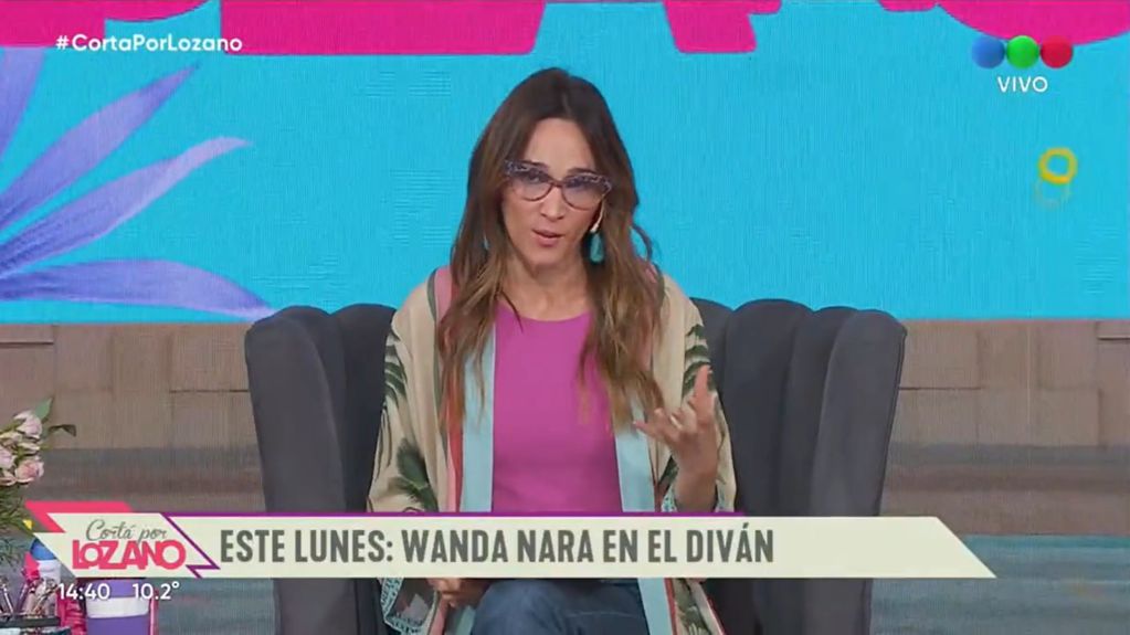 Verónica Lozano anunció una entrevista con Wanda Nara en su programa