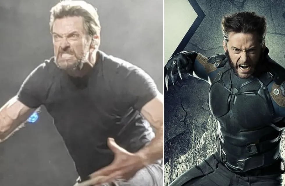 Hugh Jackman volvió a ser Wolverine, saludó a un fanático y desató euforia en las redes