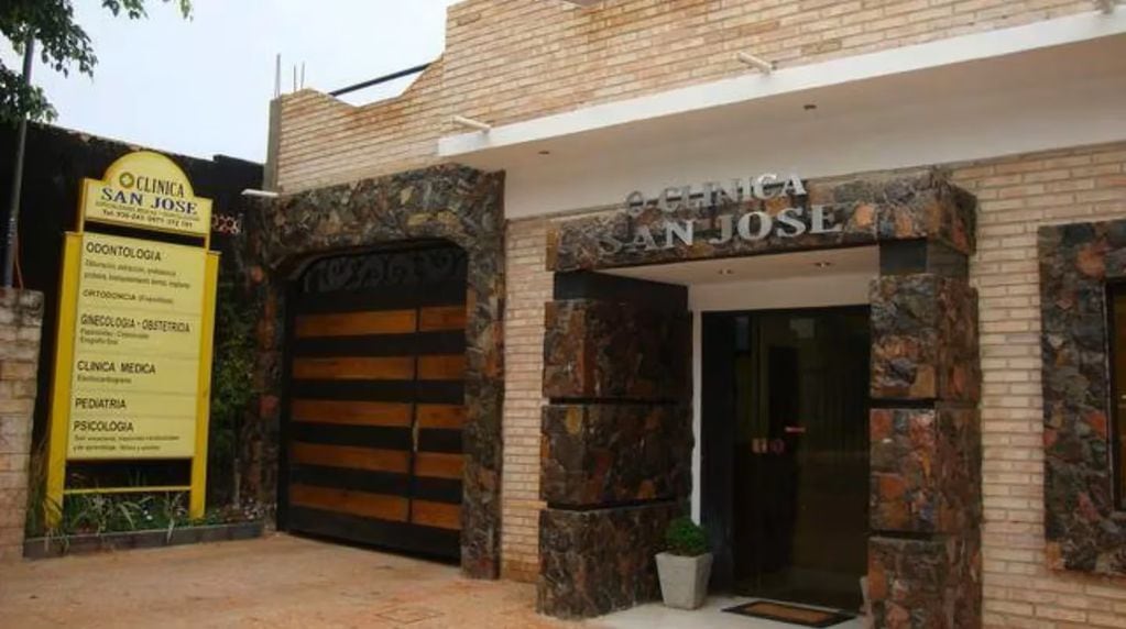 La Clínica San José de La Plata, donde Benjamín fue operado. Foto: Facebook.