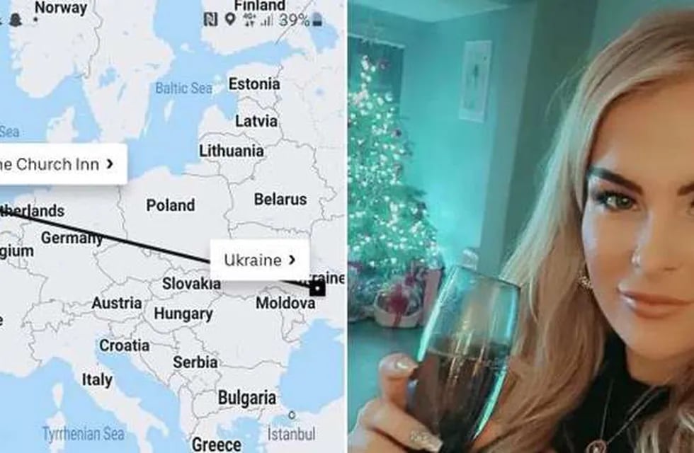 La joven, estando alcoholizada, intentó viajar a Ucrania para ayudar en la causa / Gentileza