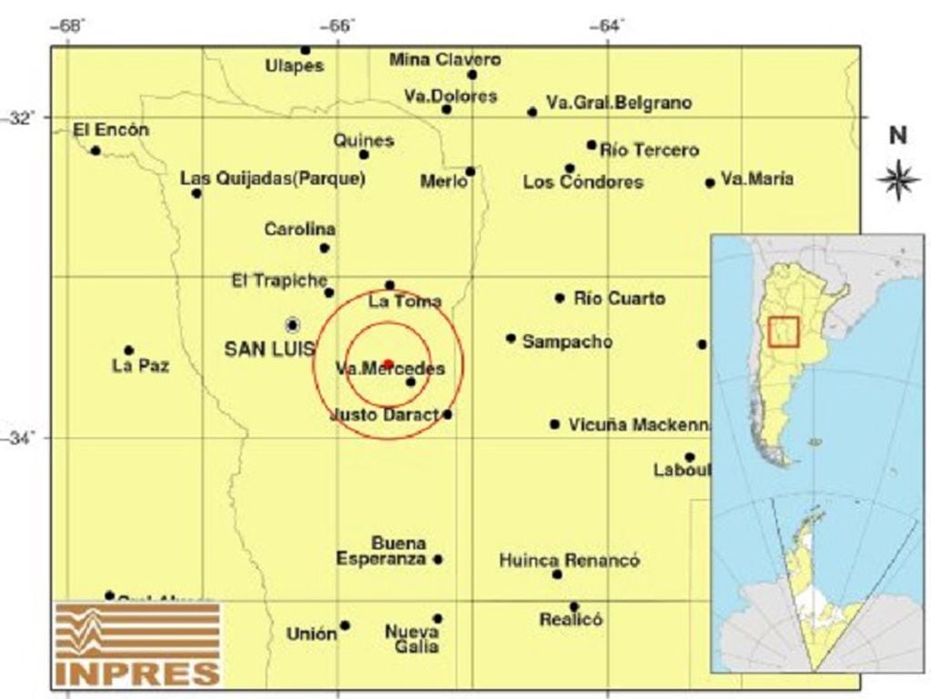 Fuerte temblor en San Luis sacudió a sus habitantes en el último día del 2021