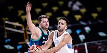 Con 48 puntos de Doncic, Eslovenia derrotó a Argentina en básquet