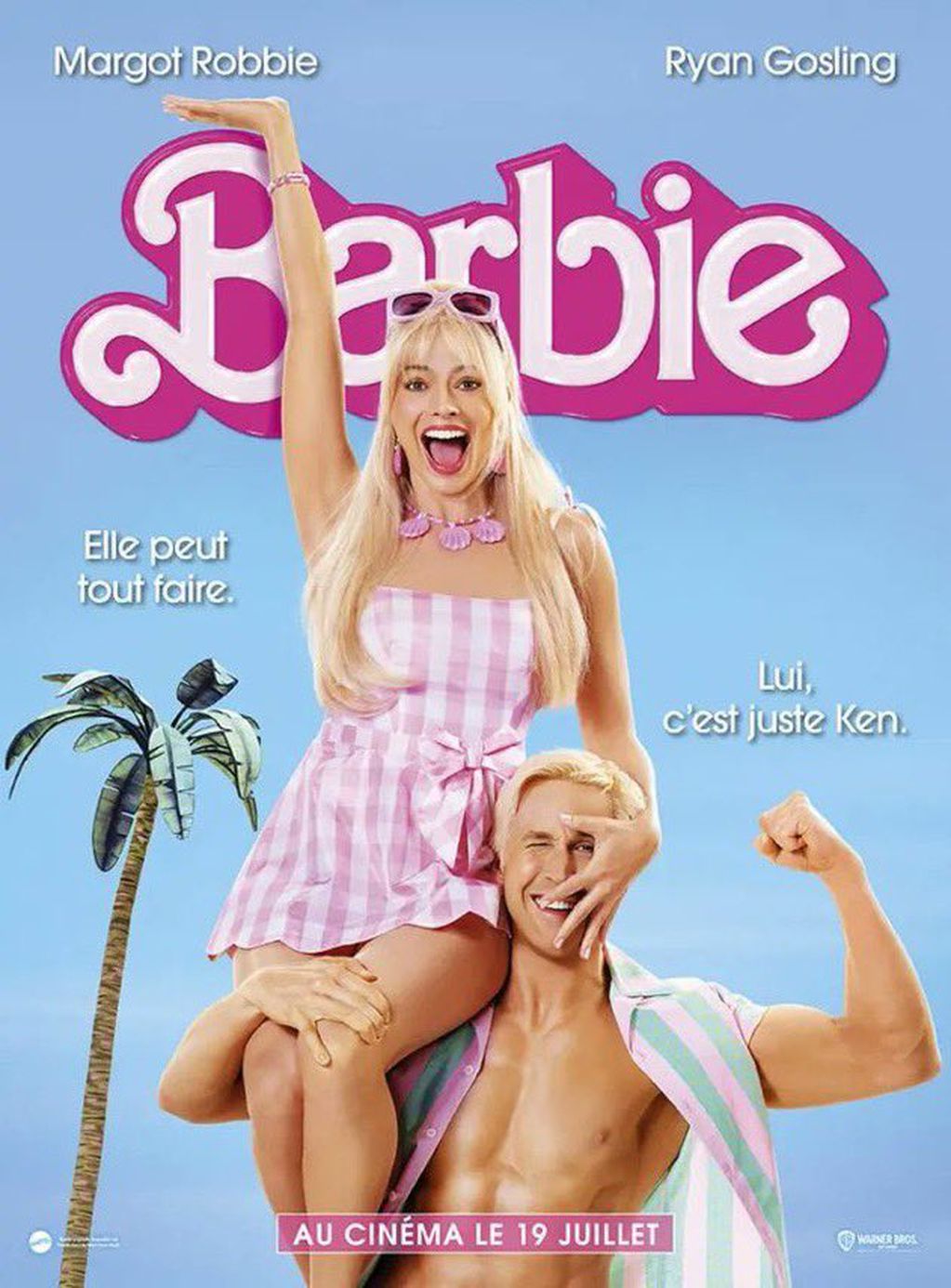 El poster de Barbie que generó revuelo por una frase subida de tono