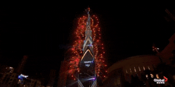 La imponente celebración de Dubai para celebrar el año nuevo