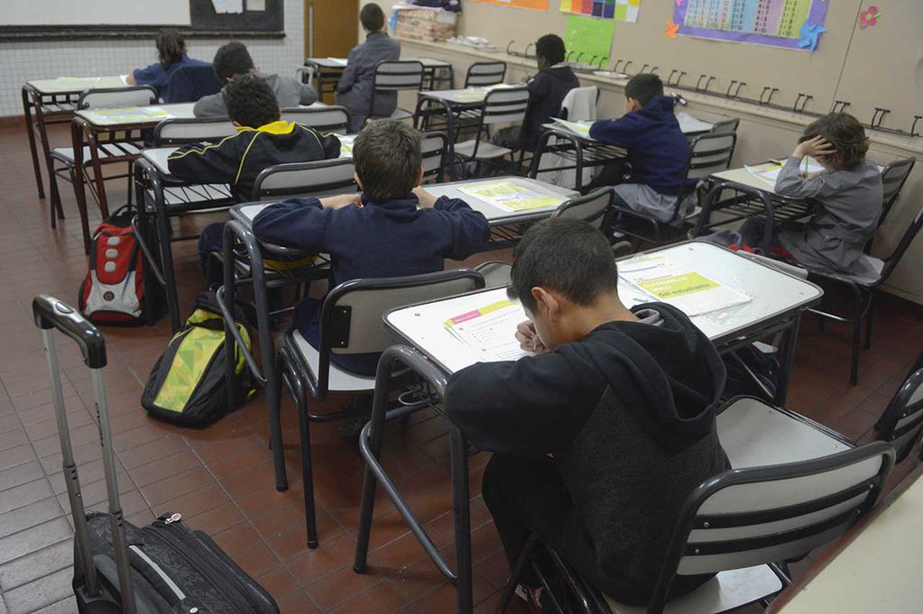 La lectura y la escritura será prioridad en la escuelas primarias Mendoza. Foto: Orlando Pelichotti 