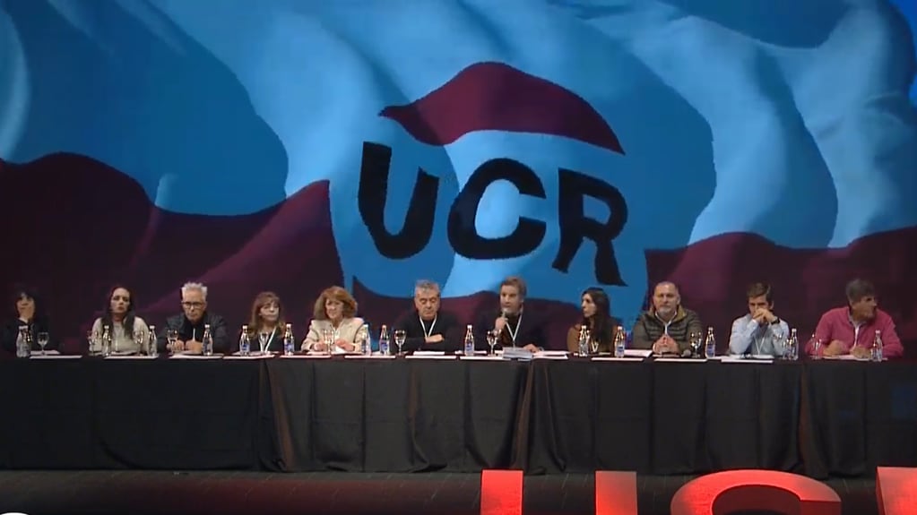 La Convención Nacional de la UCR.