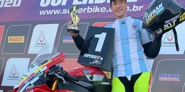 Franco Pandolfino campeón del Súperbike de Brasil