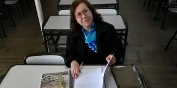 Cristina Giménez estudia en la secundaria con 72 años