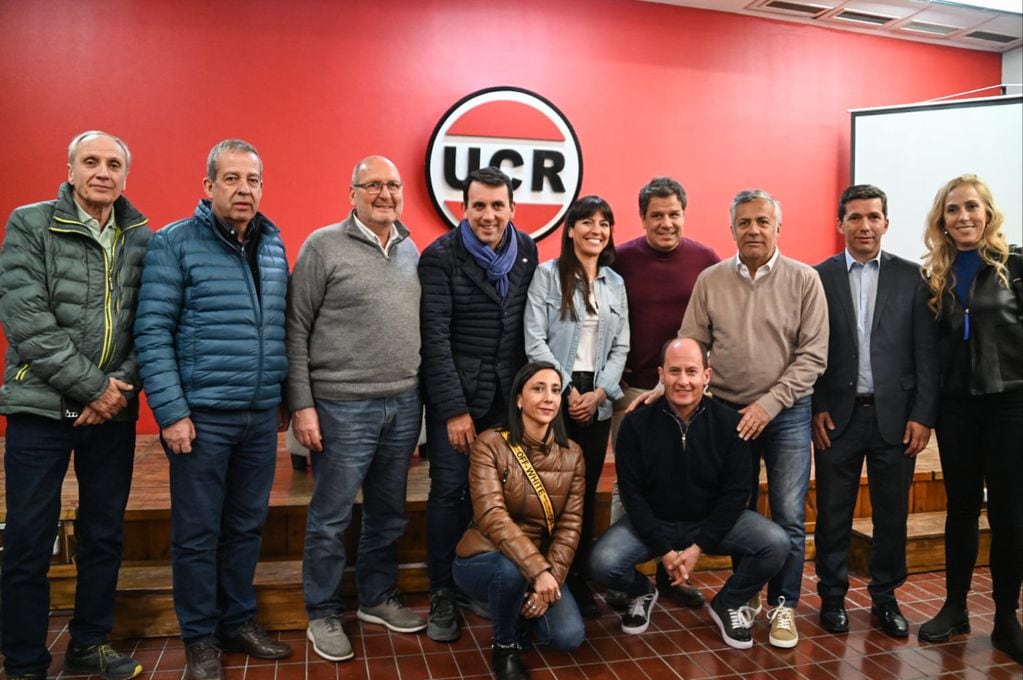 Facundo Manes en Mendoza. Prensa UCR