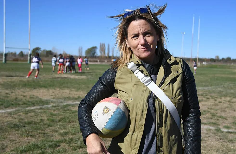 Barbara Pichot, Coordinadora del rugby femenino en Sudamérica. /José Gutiérrez- Los Andes