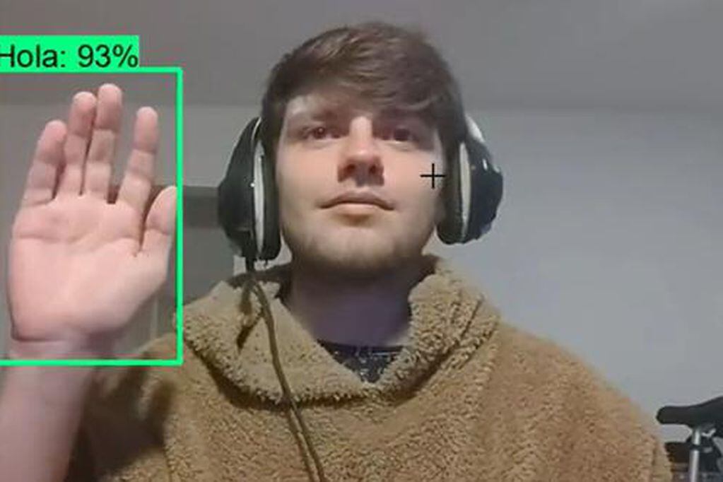 Se trata de una inteligencia artificial que interpreta el lenguaje de señas. Foto: Web