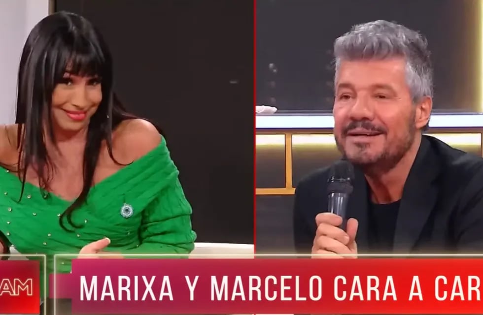 Marixa Balli y Marcelo Tinelli protagonizaron un picante cruce al aire