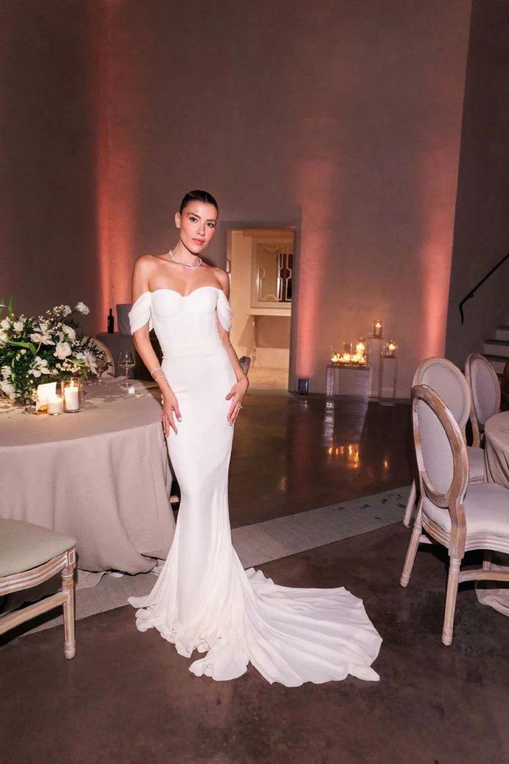 La boda de Michelle Salas. 
Fotos: German Larkin, Vogue México