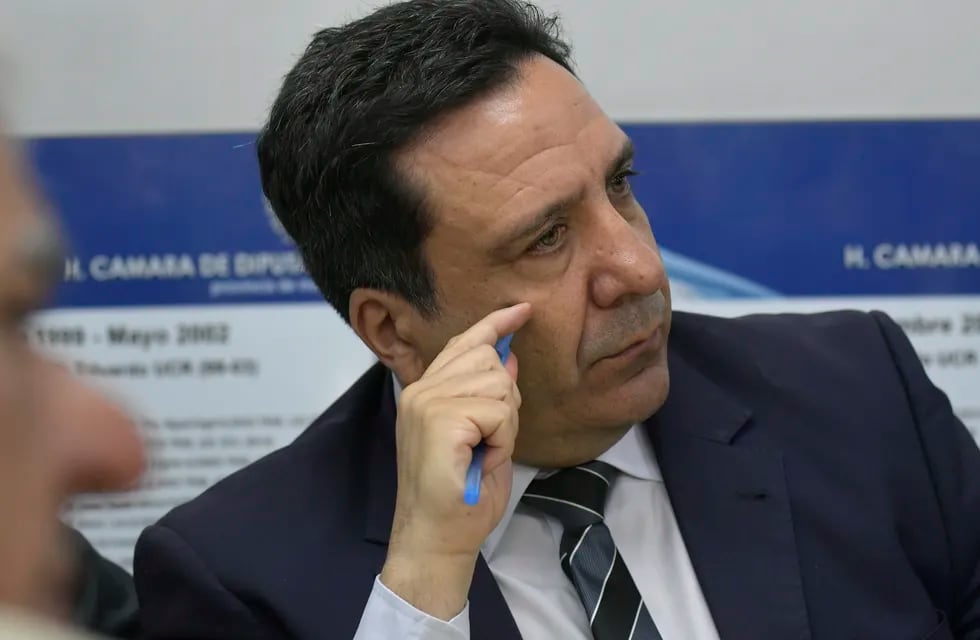 Gustavo Cairo, presidente del Bloque de Diputados de Pro en Mendoza
Foto: Orlando Pelichotti