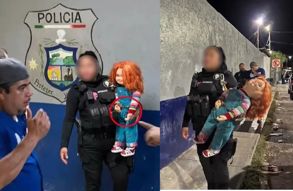 Chucky fue arrestado junto a su titiritero en México
