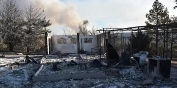 Incendio en Villa Giardino