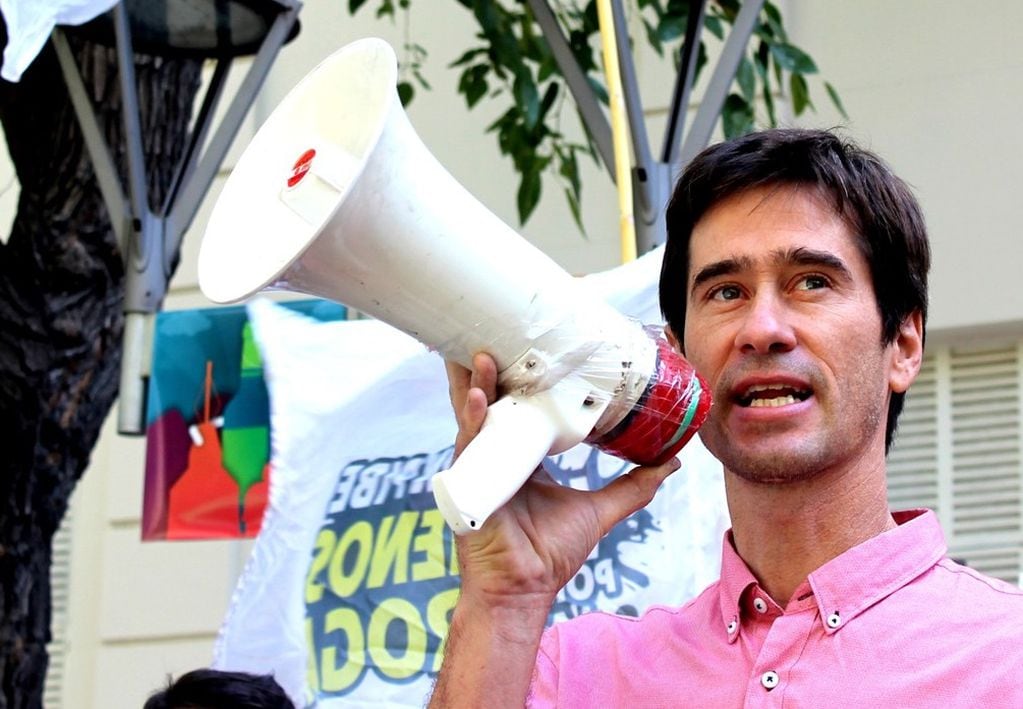 Nicolás Guillén, candidato a gobernador de "Rearmemos Mendoza". Foto: Facebook PTP