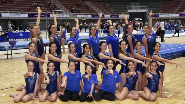 El Nacional dejó un saldo positivo para Mendoza. Varias chicas subieron de nivel.