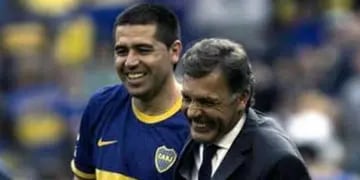 Román en su rol directivo y Russo como DT, se unieron como en la Copa Libertadores 2007, y Boca volvió a dar una vuelta olímpica. 