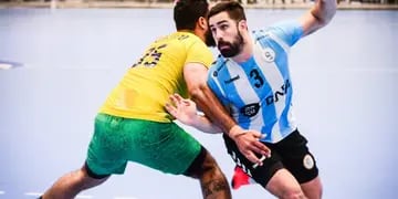 El seleccionado argentino de handball venció a la verdeamarelha 29-24. Ayer había conseguido el pase al Mundial de la disciplina.