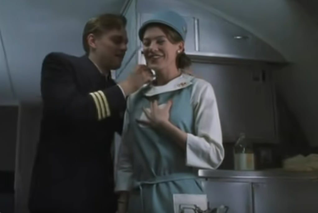 Ellen Pompeo en "Atrapame si puedes". Captura video.