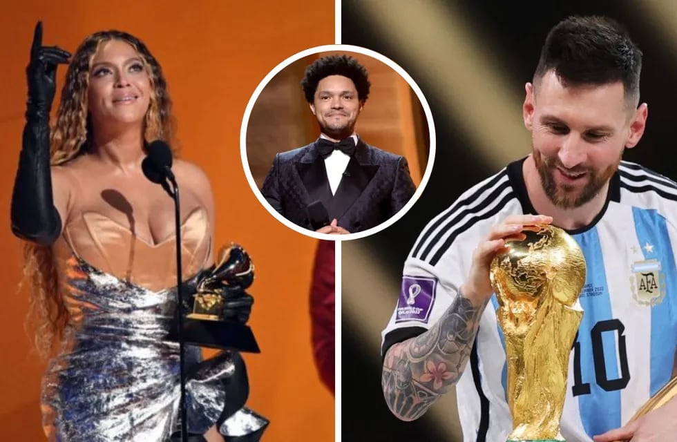 En los últimos Premios Grammy se comparó a Messi con Beyoncé. / Instagram