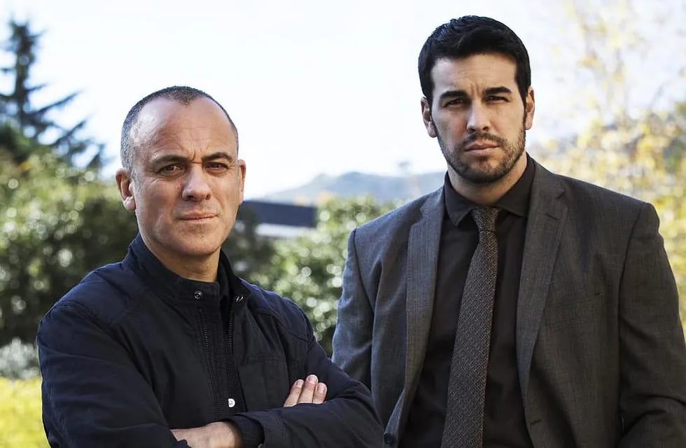 Javier Gutiérrez y Mario Casas, los protagonistas de este thriller psicológico.