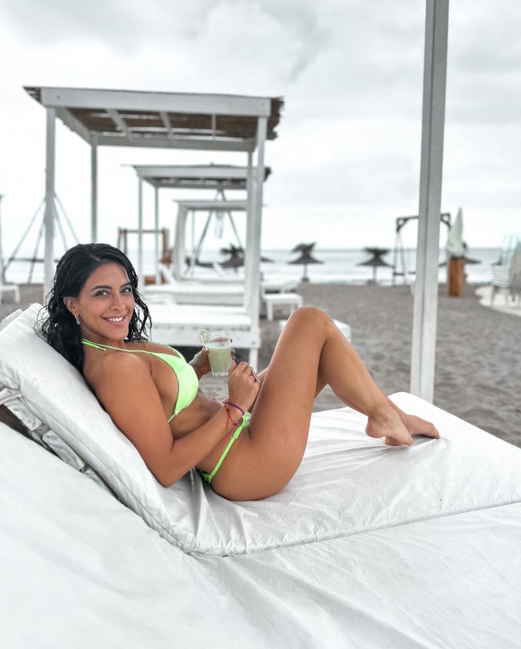 Celeste Muriega enamoró en bikini