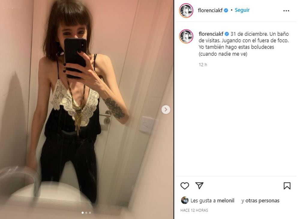 Florencia Kirchner despertó la preocupación de todos con sus últimas fotos publicadas en Instagram