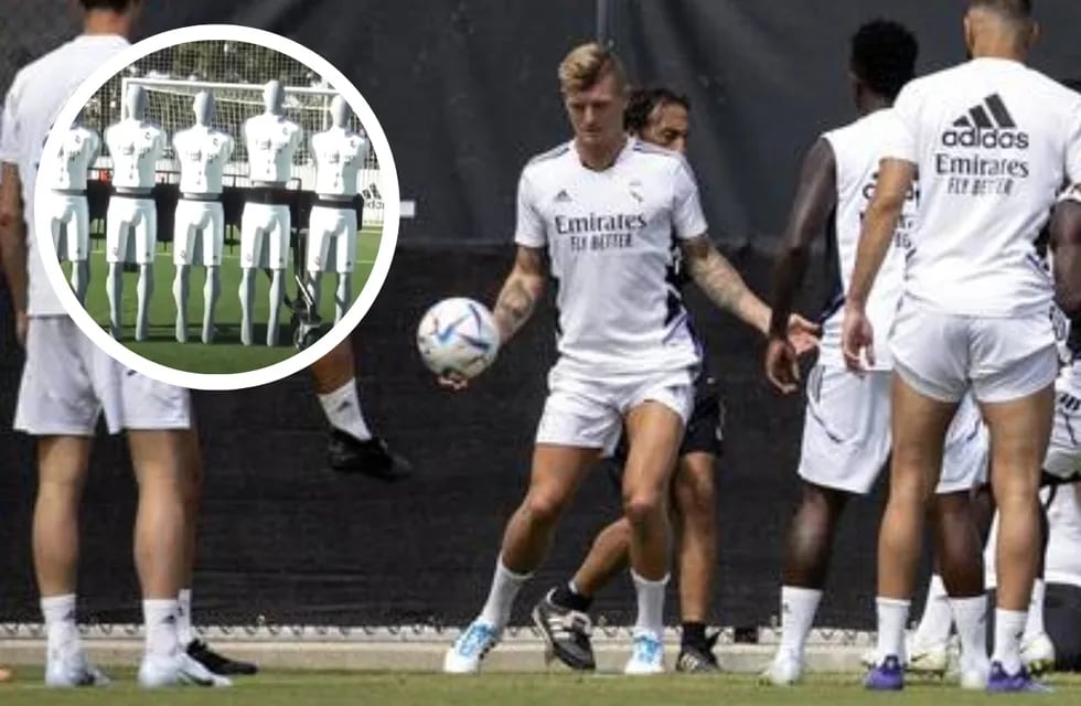 El Real Madrid y su nuevo método para entrenar.