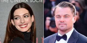Anne Hathaway y Leo Dicaprio