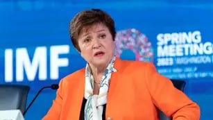 Kristalina Georgieva, titular del FMI. (AP)