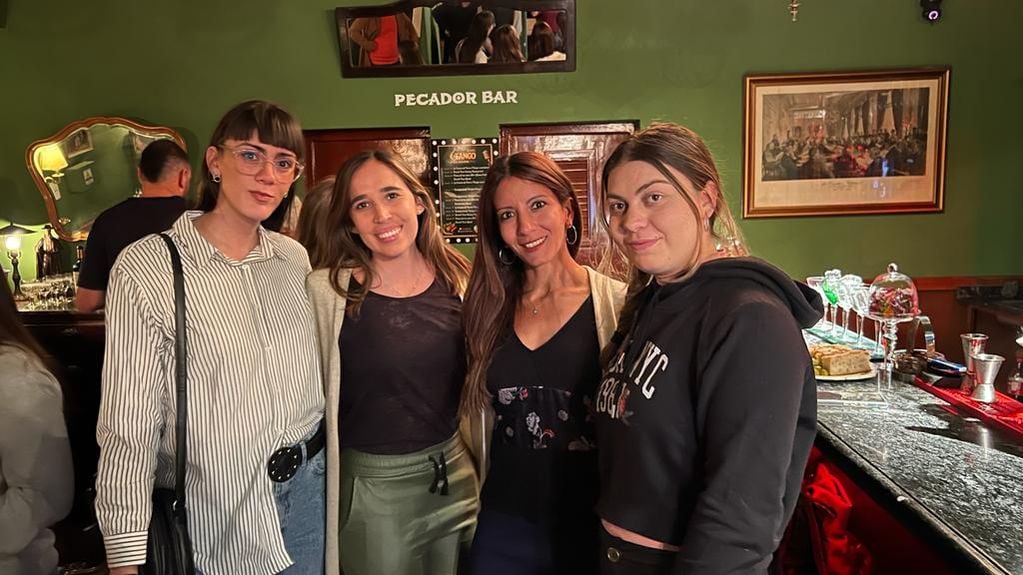 Sofía Bolzan, Camila Sánchez, Florencia Cuello y Valentina Barth
