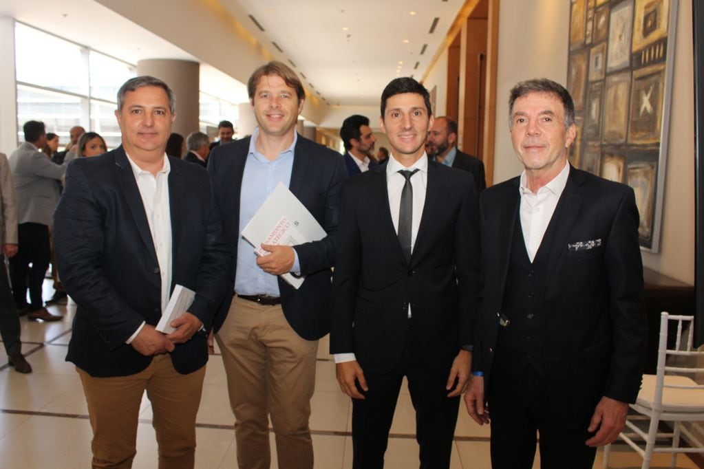 Andrés Zavattieri, Alejandro Chocron, Camilo De Lillo y Diego Pérez Colman.