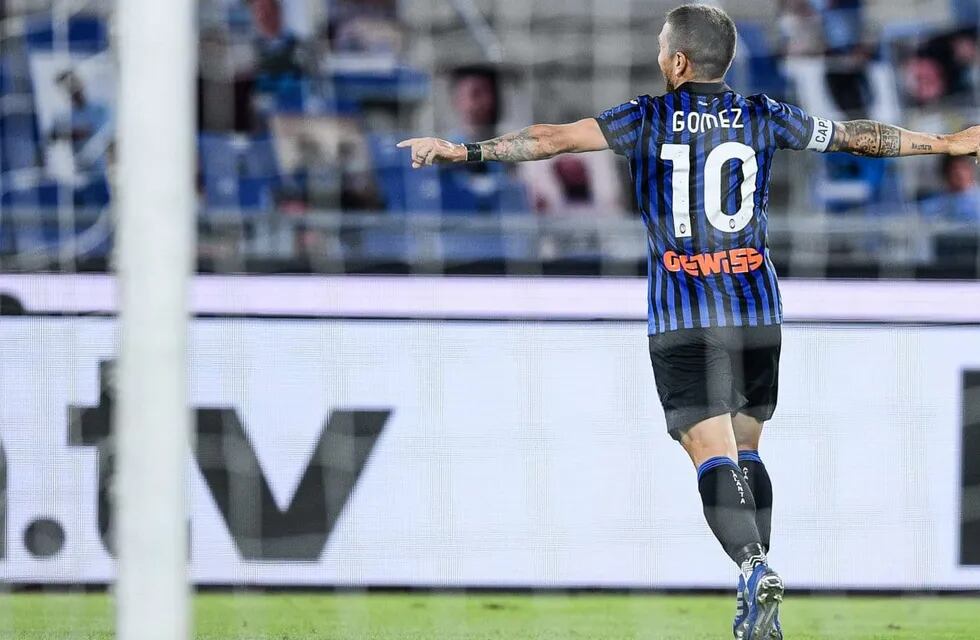 El argentino Papu Gómez marcó dos goles en la goleada del Atalanta. / Gentileza.