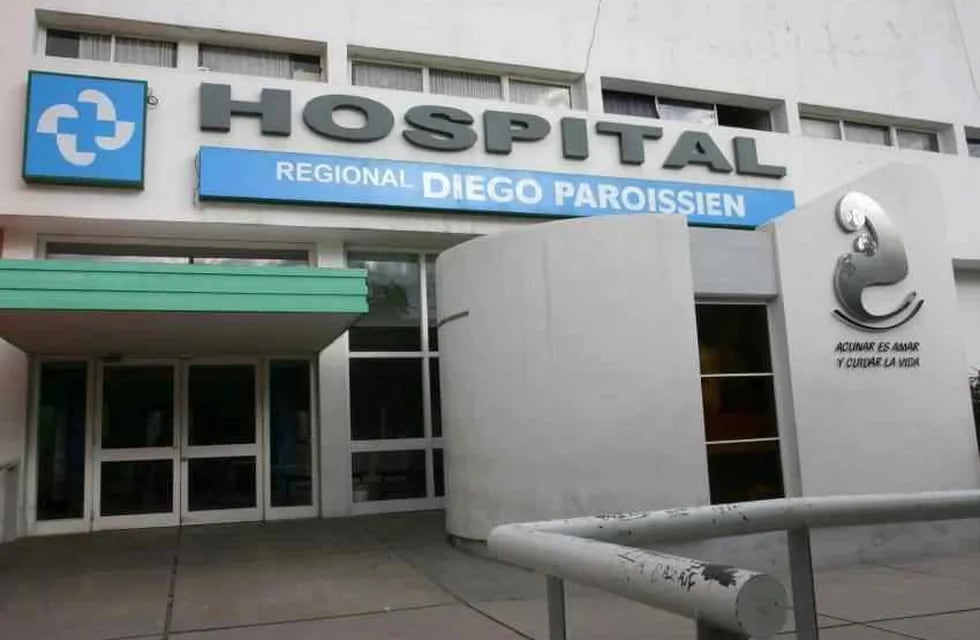 El joven fue traslado de urgencia a la guardia del hospital Diego Paroissien (Los Andes).