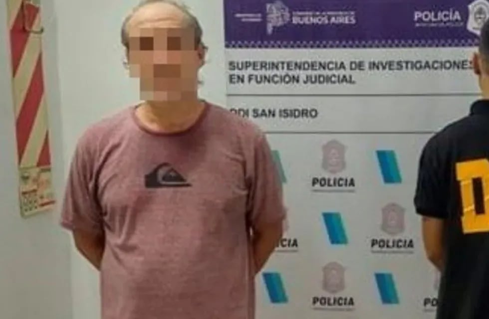 El abogado detenido en San Isidro (DDI).