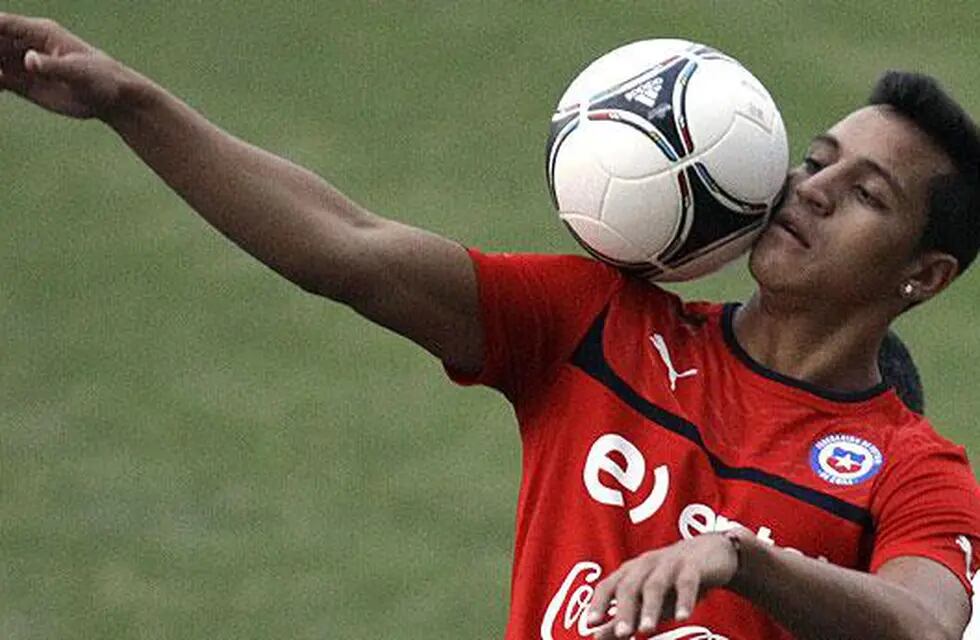 Alexis Sánchez, enfurecido con los directivos del futbol chileno. / Gentileza.