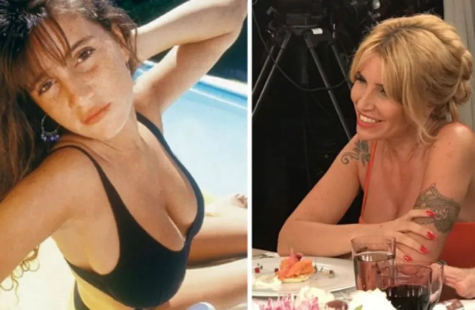 Florencia Peña "un antes y después". Gentileza / El Liberal