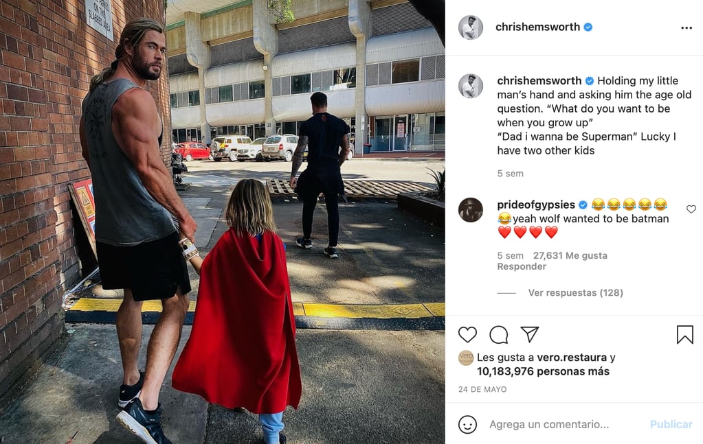 Chris Hemsworth Instagram