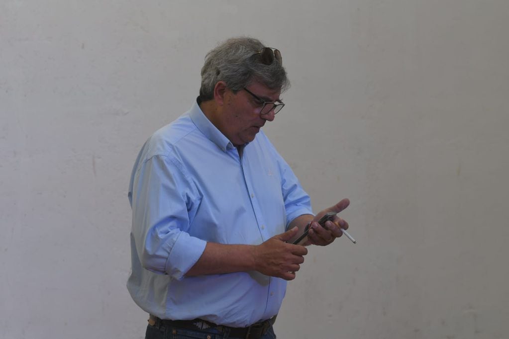 Armando Magistretti, presidente del Partido Demócrata. Foto: Ignacio Blanco / Los Andes