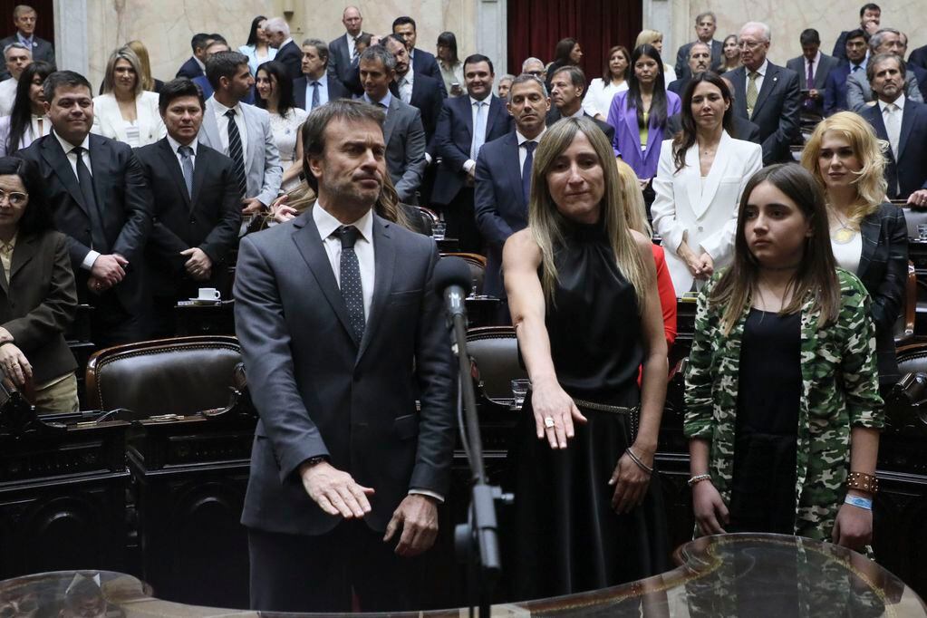 Lisandro Nieri (Cambia Mendoza) y Mercedes Llano (La Libertad Avanza) juraron como diputados nacionales.