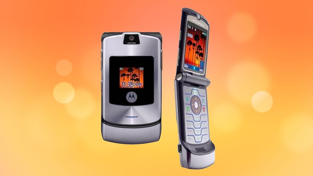 Uno de los celulares más vendidos de la historia es el Motorola RAZR V3.