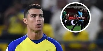Cristiano Ronaldo y un emotivo gesto haca Luciano "Cheche" Sánchez