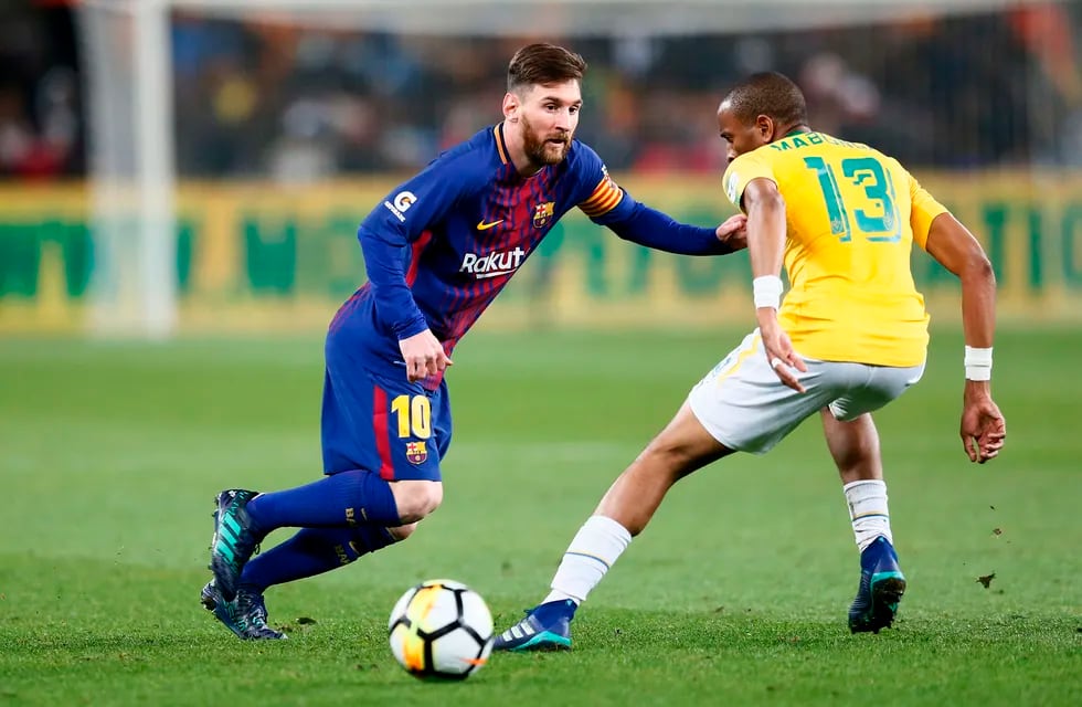 Messi se cuida para el Mundial: jugó solo 15 minutos en un amistoso del Barcelona